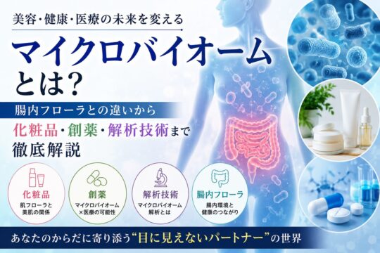マイクロバイオームとは？腸内フローラとの違い・化粧品・創薬・解析技術まで徹底解説